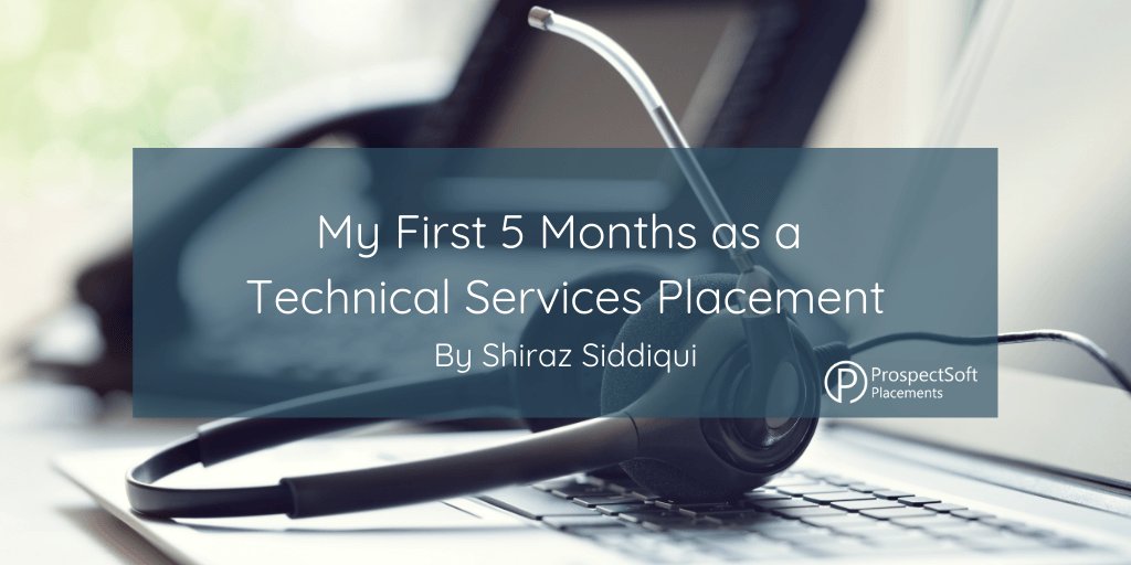 My First 5 Months as a Tedhnical Services Placement